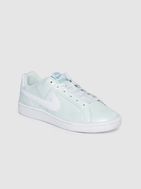 

Nike Women Blue Court Royale Premium Leather Sneakers