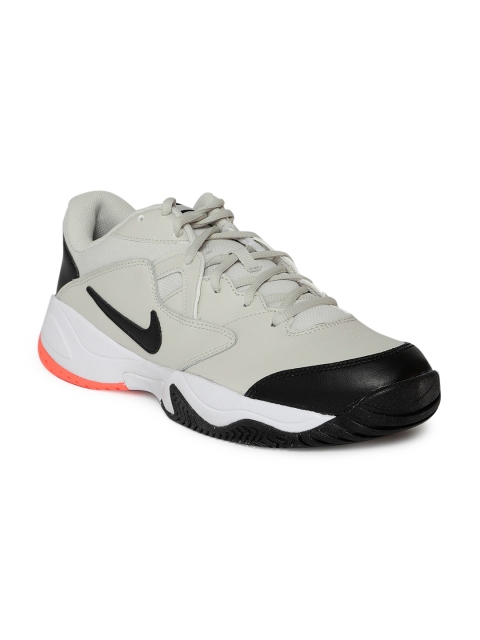 

Nike Men Beige COURT LITE 2 Leather Tennis Shoes