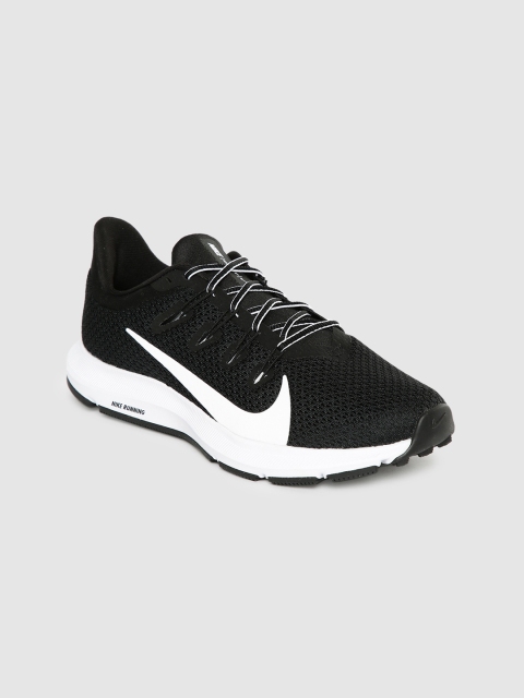 

Nike Women Black & White QUEST 2 Running Shoes