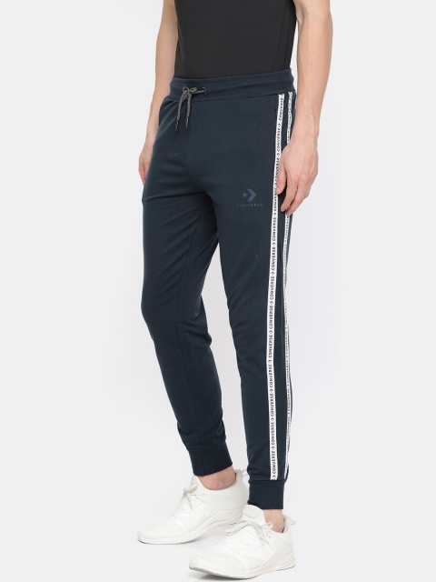 

Converse Men Navy Blue Solid Joggers