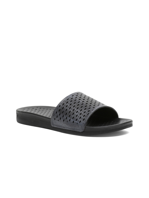 

ALDO Men Black Solid Sliders