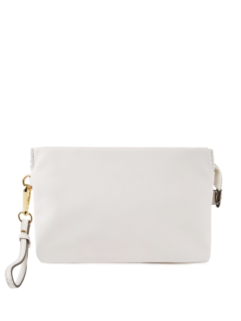 

Accessorize Women White Solid Clutch
