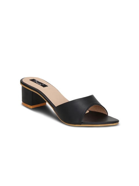 

Kielz Women Black Solid Sandals