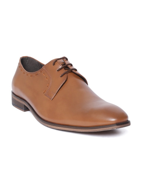 

San Frissco Men Brown Solid Derbys