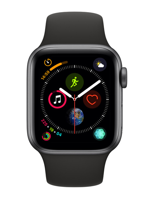 

Apple Unisex Grey Series 4 Smartwatch MTVD2HN/A