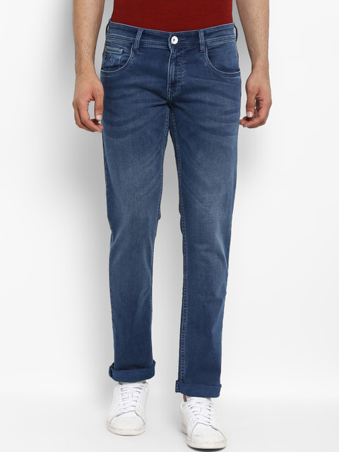 

Parx Men Blue Slim Fit Mid-Rise Clean Look Jeans