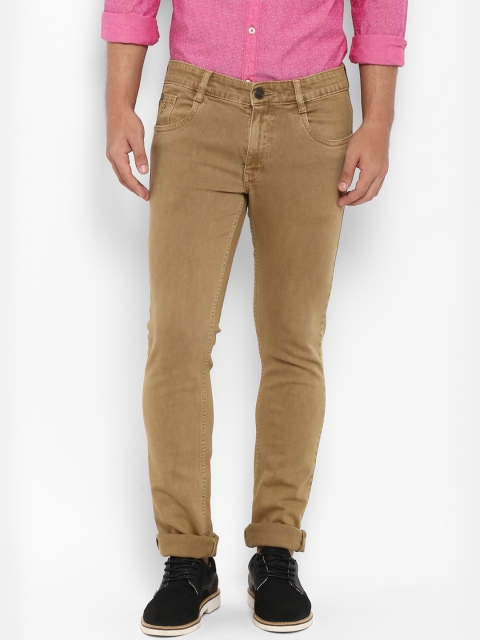 

Parx Men Khaki Slim Fit Mid-Rise Clean Look Jeans