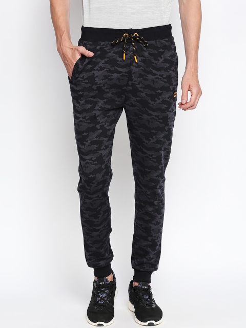 

Ajile by Pantaloons Men Black Regular Fit Printed Joggers