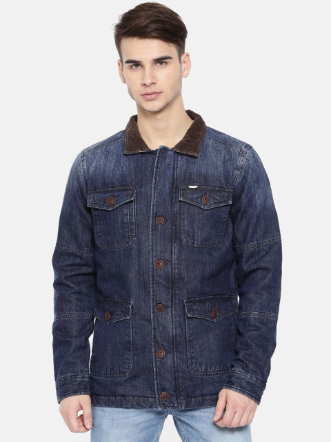 

U.S. Polo Assn. Denim Co. Blue Washed Padded Denim Jacket