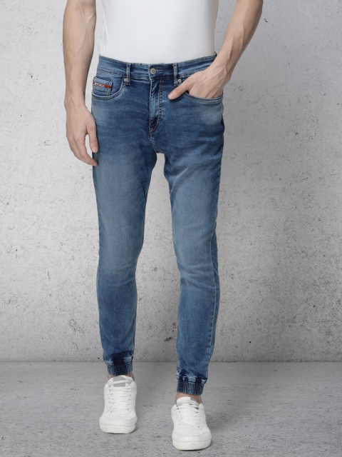 

Ecko Unltd Men Blue Jogger Mid-Rise Clean Look Stretchable Jeans
