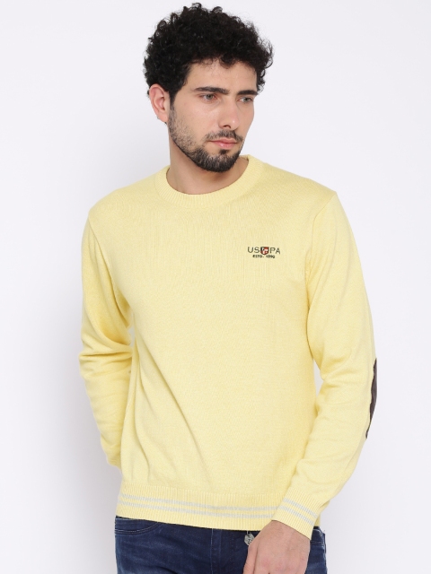 

U.S. Polo Assn. Denim Co. Light Yellow Sweater