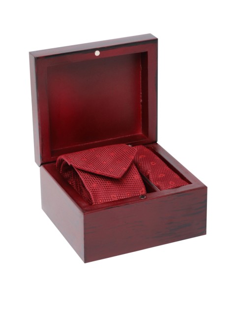

Peter England Men Red Accessory Gift Set