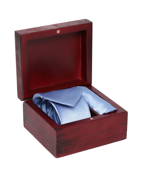 

Peter England Men Blue Accessory Gift Set