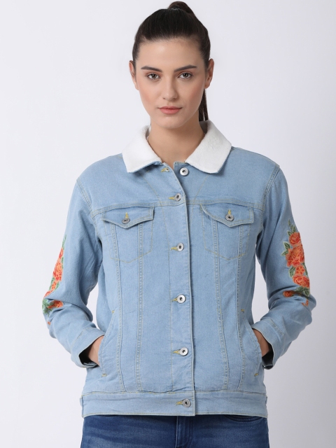 

Blue Saint Women Blue Jacket