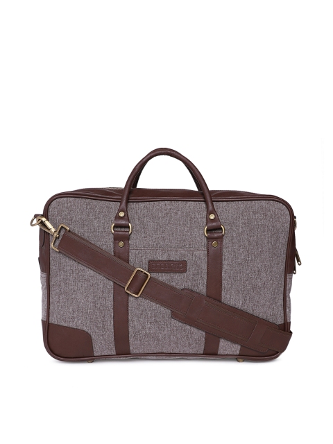 

Bags.R.us Unisex Brown Solid Laptop Bag