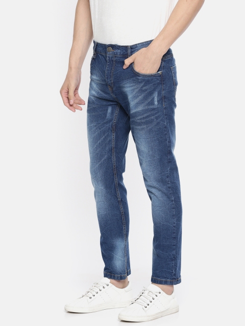 

Mast & Harbour Men Blue Skinny Fit Mid-Rise Clean Look Stretchable Jeans