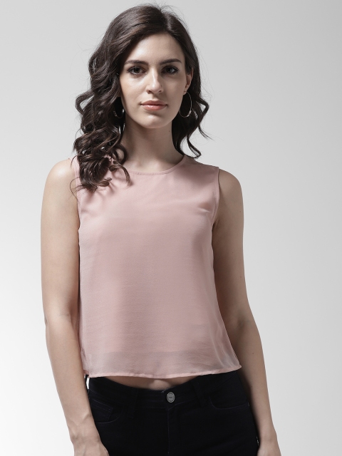 

MIWAY Women Dusty Pink Solid Top