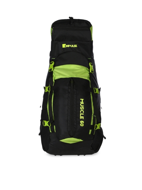 

Impulse Unisex Blue & Black Mt. Massive 65 Litres Rucksack, Green
