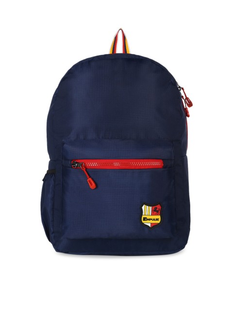 

Impulse Unisex Blue Solid Backpack