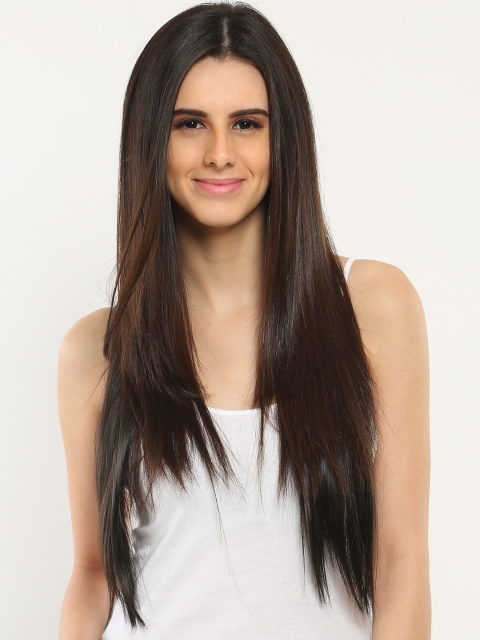 

Foolzy Women Black Clip-in Hair Extensions