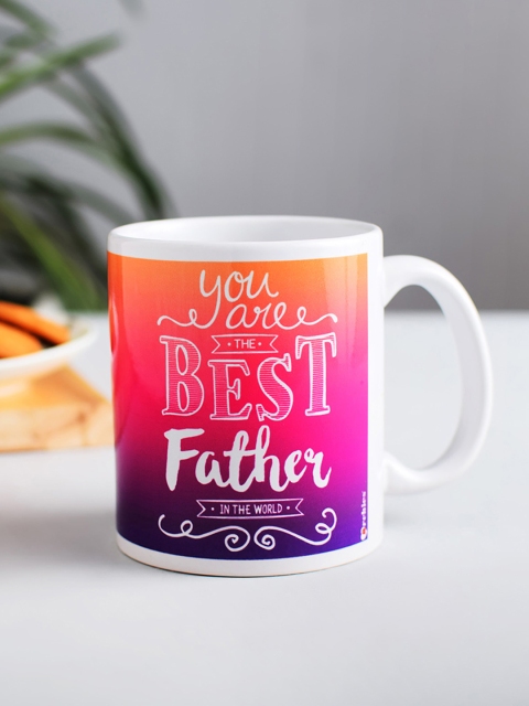 

Archies White & Pink Printed Ceramic Coffee Mug