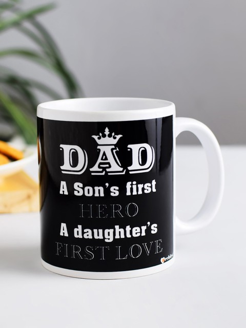 

Archies White & Black Printed Ceramic Coffee Mug