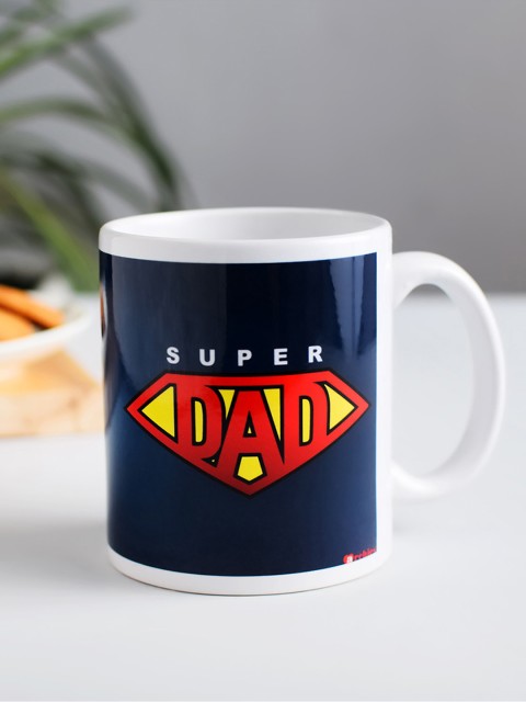 

Archies White & Navy Blue Printed Ceramic Coffee Mug