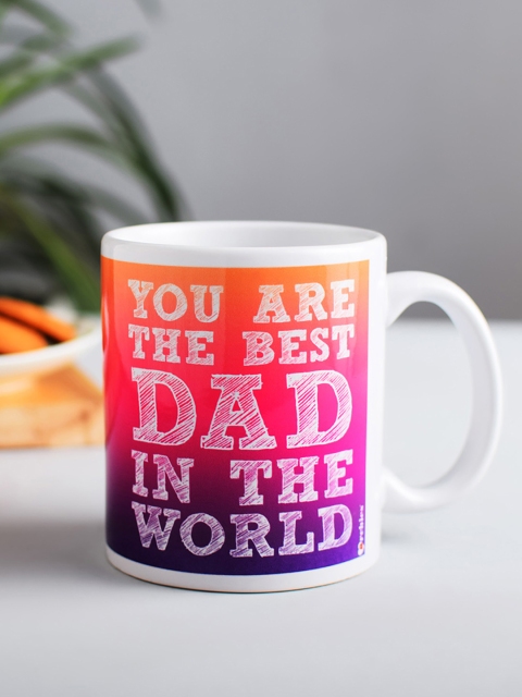 

Archies White & Pink Printed Ceramic Coffee Mug