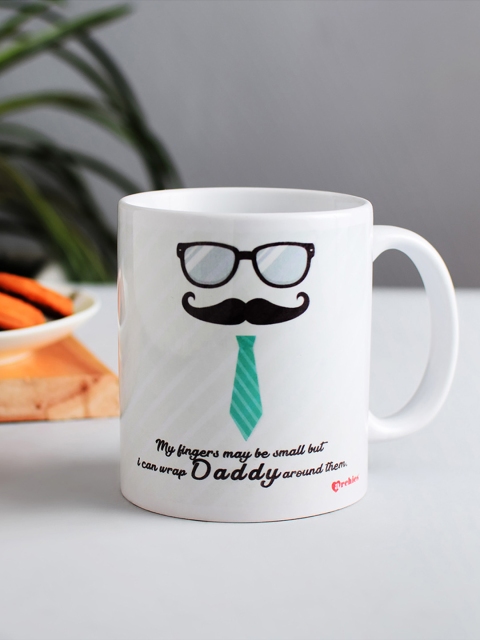 

Archies White & Black Printed Ceramic Coffee Mug