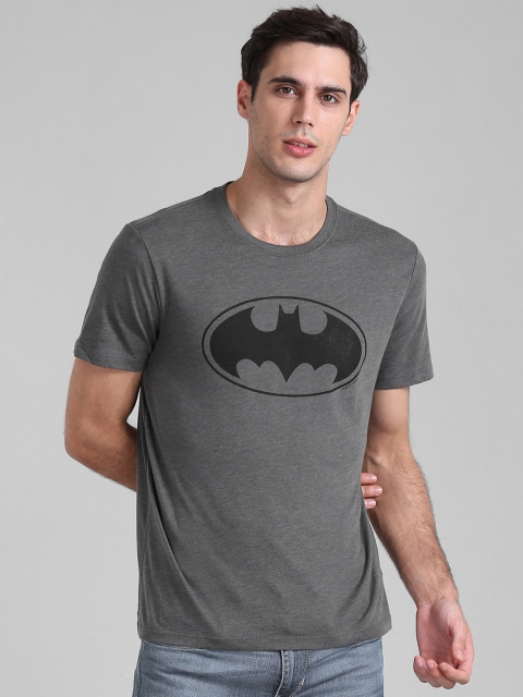 

GAP Men Grey Short Sleeve Batman Graphic Tee