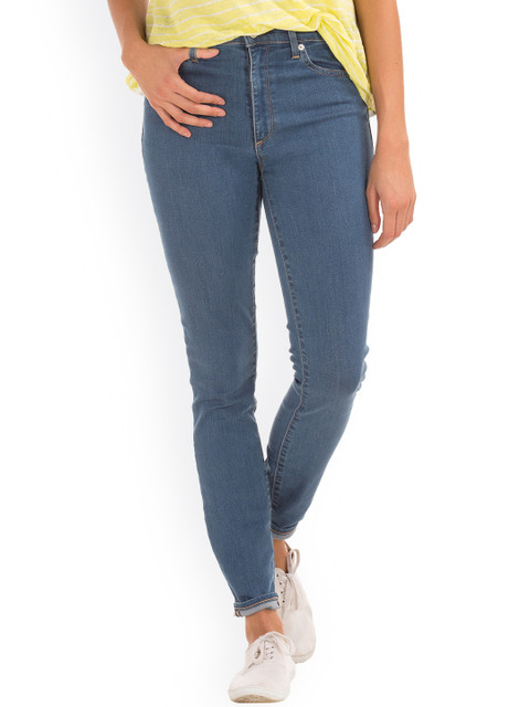 

GAP Women Blue Stretch 1969 True Skinny High Rise Jeans