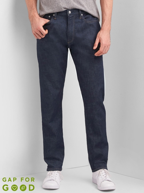 

GAP Men Blue Tapered Fit Clean Look Jeans