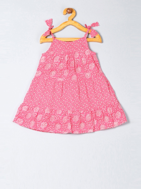 

GAP Girls Pink Printed A-Line Dress