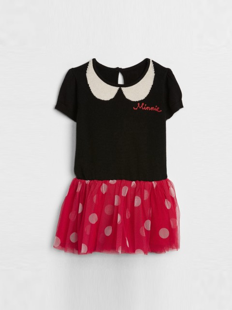 

GAP Girls Black & Red Disney Minnie Mouse Dress