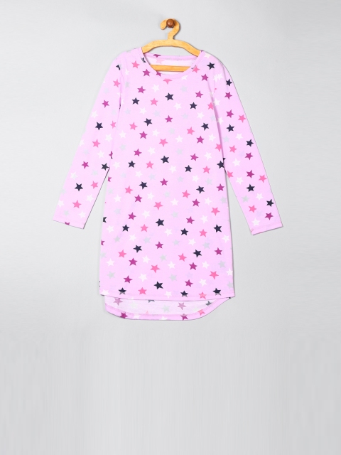 

GAP Girls Purple Long Sleeve Night Gown