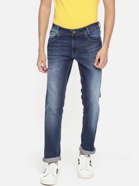 

Mufti Men Blue Slim Fit Mid-Rise Clean Look Stretchable Jeans