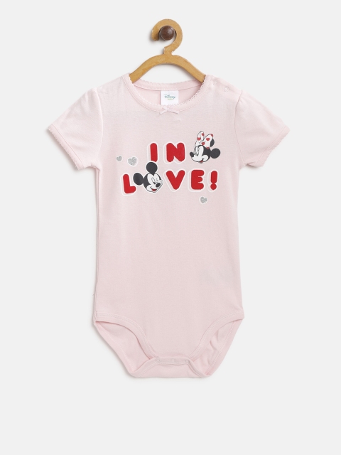 

Fox Kids Pink Printed Bodysuit