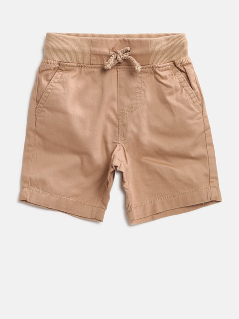 

Fox Boys Brown Solid Regular Fit Shorts