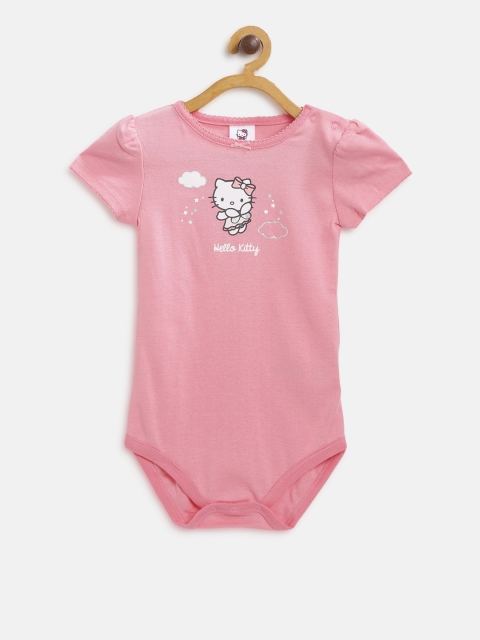 

Fox Girls Pink Printed Bodysuit