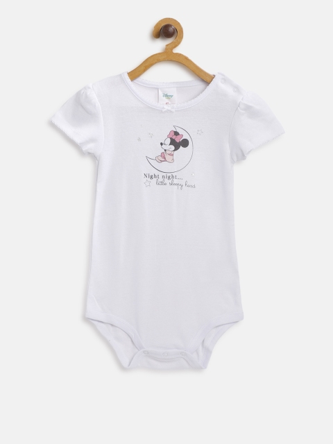

Fox Girls White Printed Detail Bodysuit