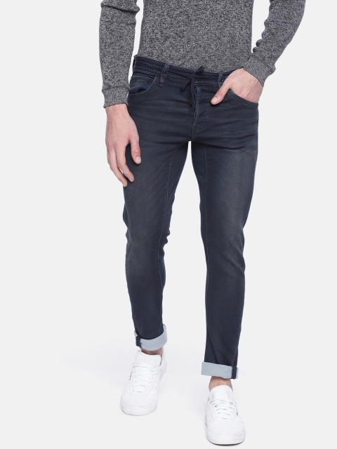 

Jack & Jones Men Blue Glenn Slim Fit Low-Rise Clean Look Stretchable Jeans