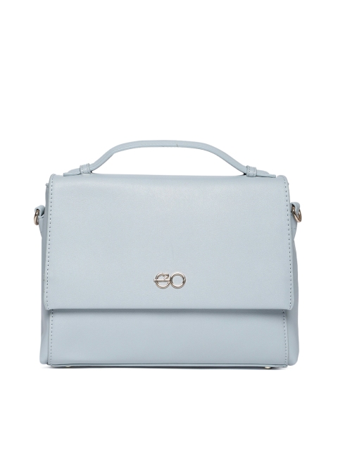 

E2O Blue Solid Satchel
