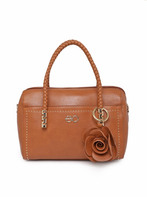 

E2O Tan Solid Handheld Bag