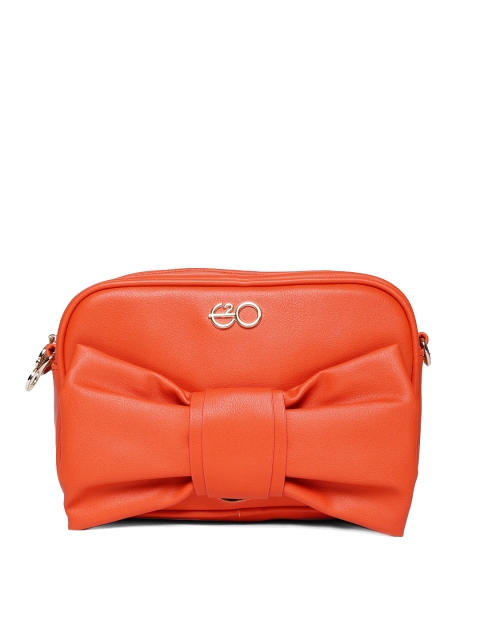 

E2O Orange Solid Sling Bag