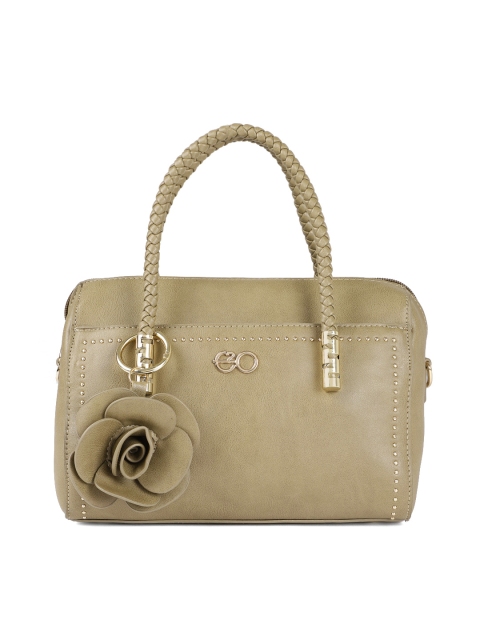 

E2O Olive Green Solid Handheld Bag