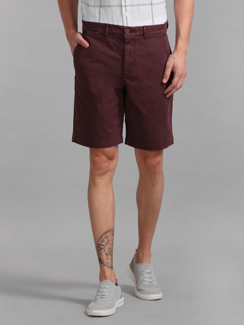 

GAP Men Red Solid Regular Fit Regular Shorts