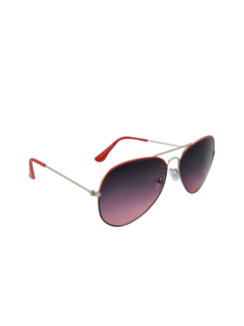 

Camerii Unisex Aviator Sunglasses SA49, Purple