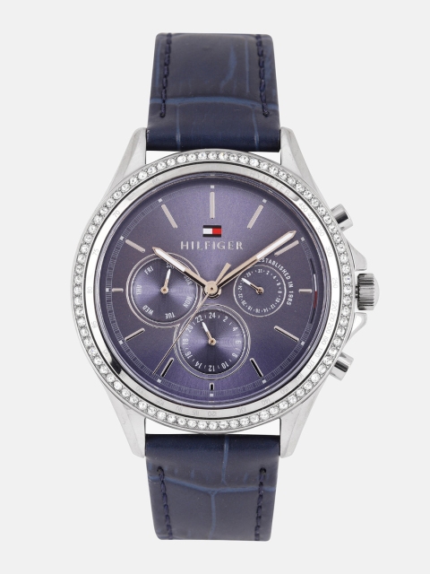 

Tommy Hilfiger Women Blue Leather Analogue Watch