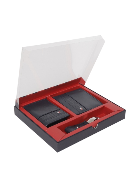 

Tommy Hilfiger Men Navy Blue Accessory Gift Set