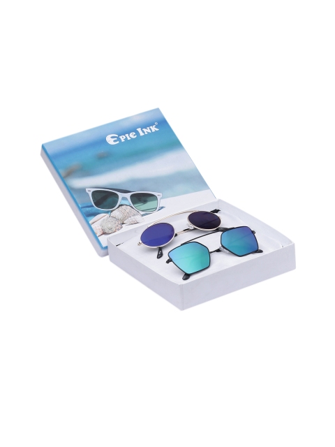 

EPICINK hob Unisex Set of 2 Sunglasses EPSG-5716405-2255706, Blue